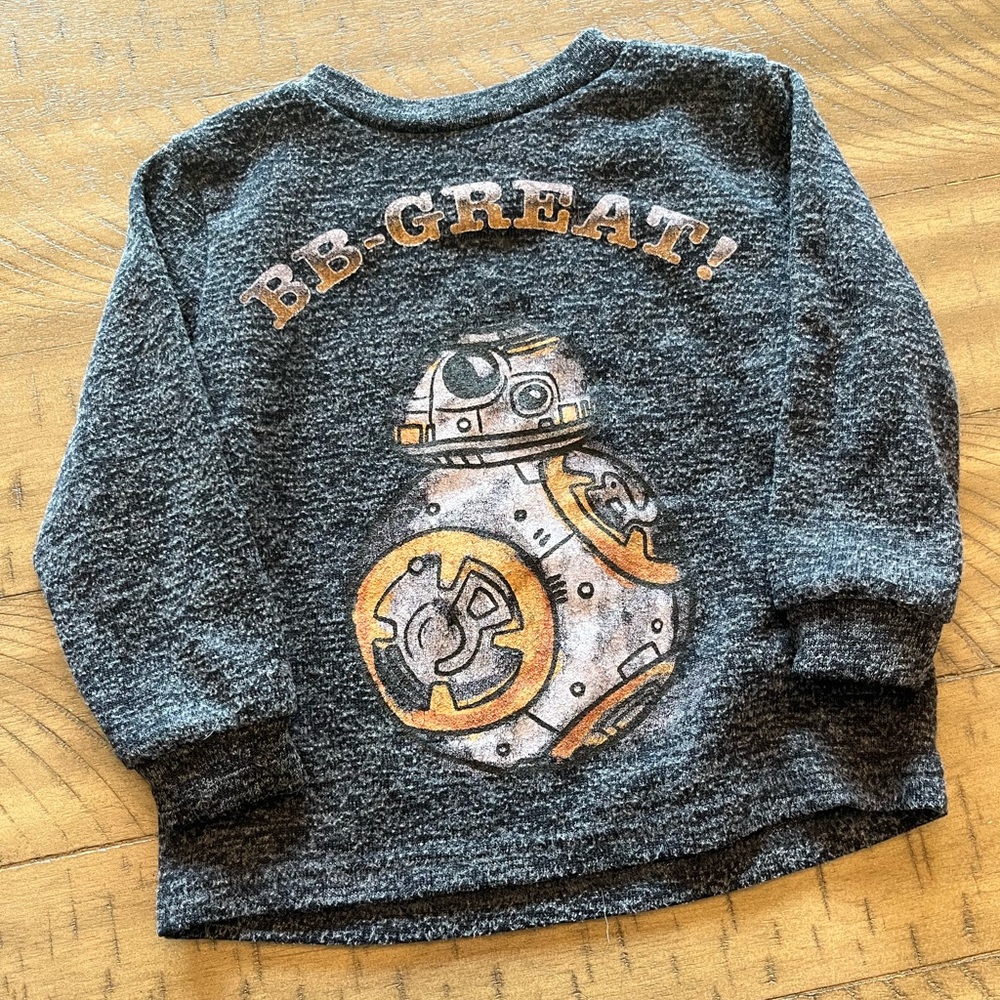 Star Wars BB-Great Long Sleeve Shirt - Gray